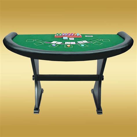 Imagem de uma mesa de blackjack